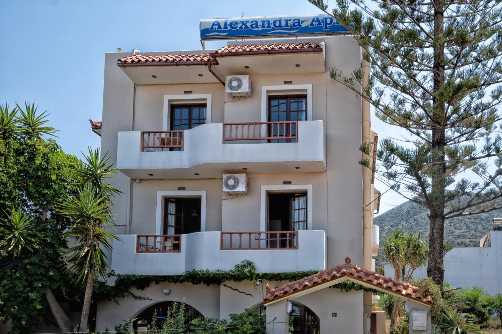 Alexandra Apartments Stalida Dış mekan fotoğraf